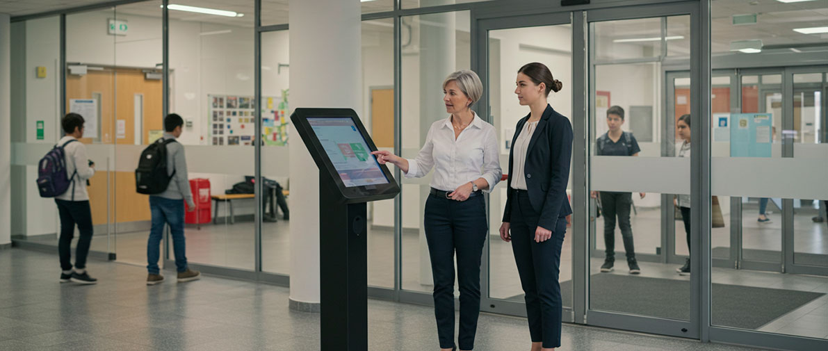 Функционал сенсорных киосков для школ и вузов