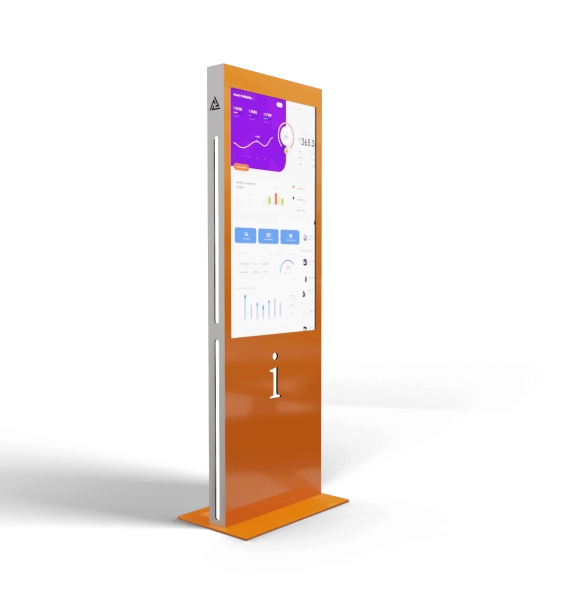 Cенсорный киоск Helper Mini 32" с индукционной петлей и Kiosk Info