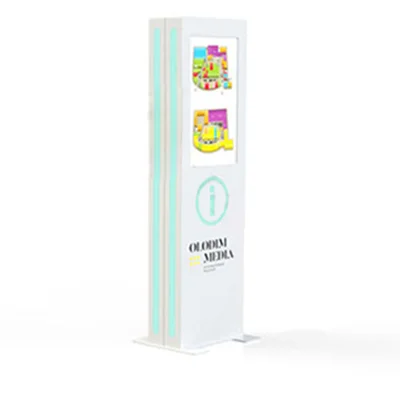 Двусторонняя информационная сенсорная стойка Olodim media STATUS DOUBLE 32