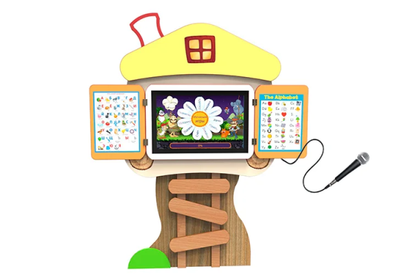 Профессиональный логопедический комплекс AVKompleks Logo 13 в форме теремка с опорой