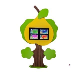 Интерактивная развивающая настенная панель с диагональю экрана 21.5 дюйма, разрешение 1920х1080, OPS