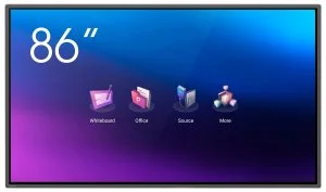 Интерактивная панель с диагональю 86