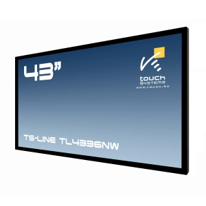 Интерактивная панель с диагональю 43 дюйма, разрешением 1920х1080 и поддержкой 40 касаний