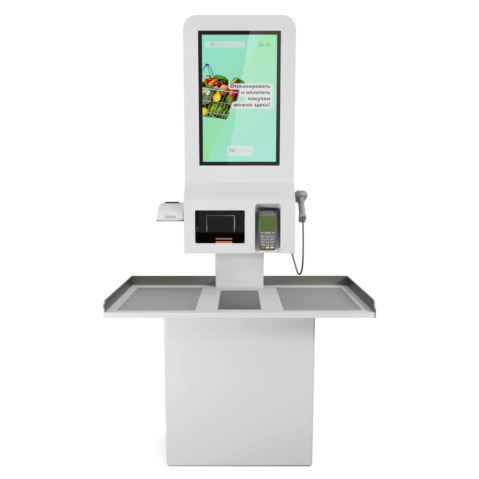 Напольный терминал самообслуживания LIGA group ПЭЙД 24"