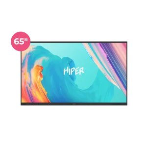 Интерактивная панель с диагональю экрана 65 дюймов, разрешение 4K UHD 3840x2160, одновременных касаний 20