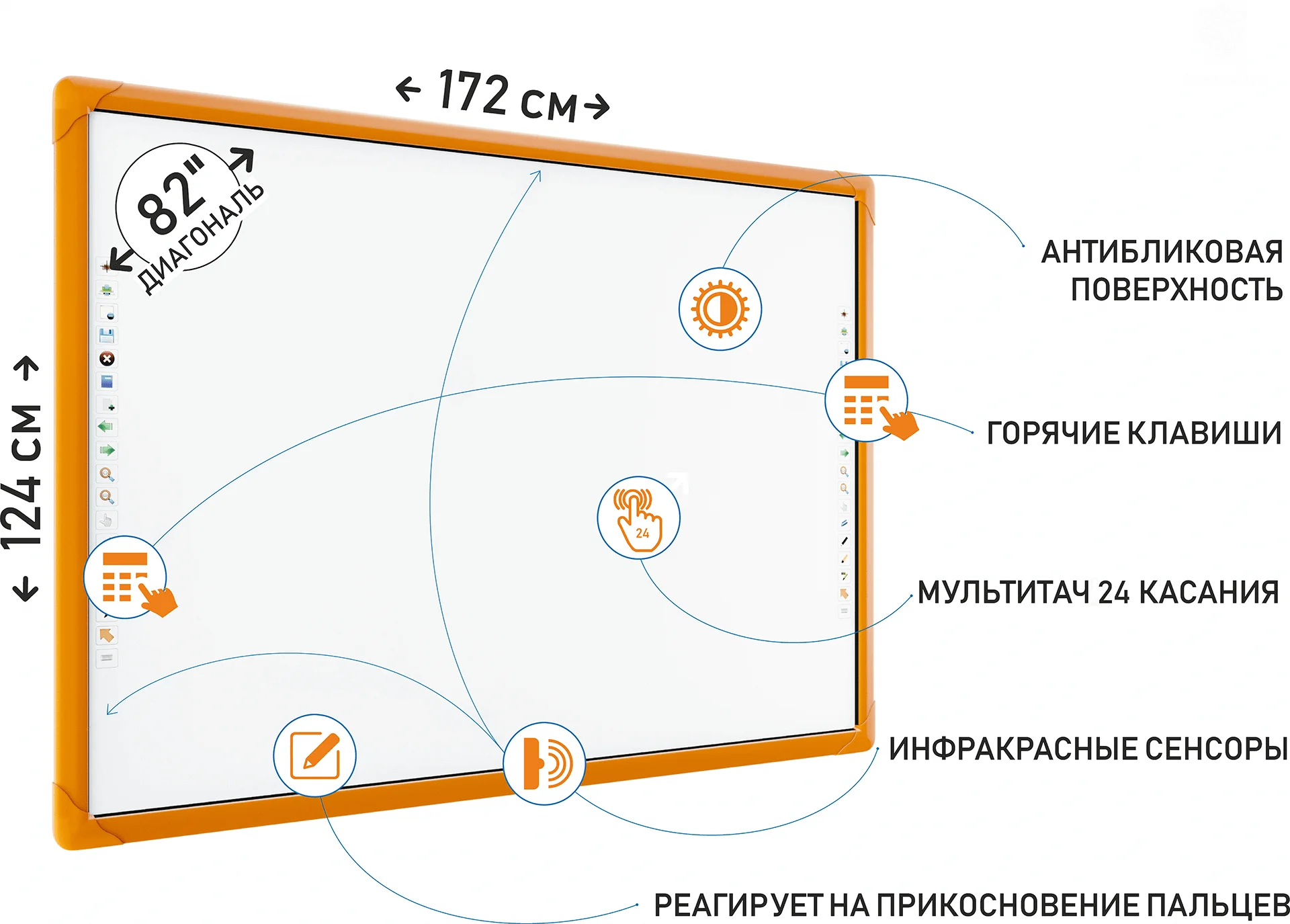 Интерактивная доска New Touch Kids