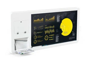 Интерактивная панель с диагональю 55 дюймов, разрешением UHD 4K 3840x2160, количество касаний 20