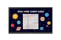 Интерактивная панель с диагональю 86 дюймов, разрешением 3840x2160 UHD, яркостью 440 кд/м² и поддержкой 40 касаний