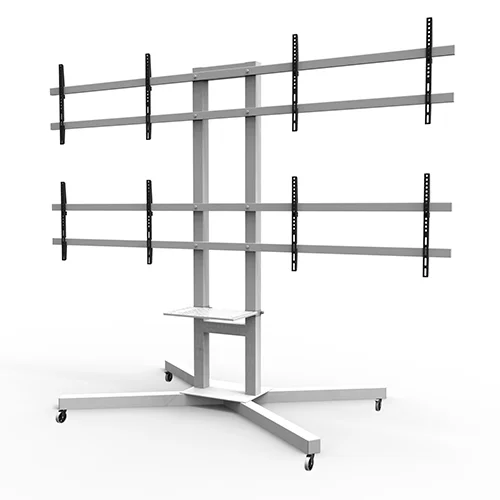 Напольная мобильная стойка InterTouch для видеостен 4 панели