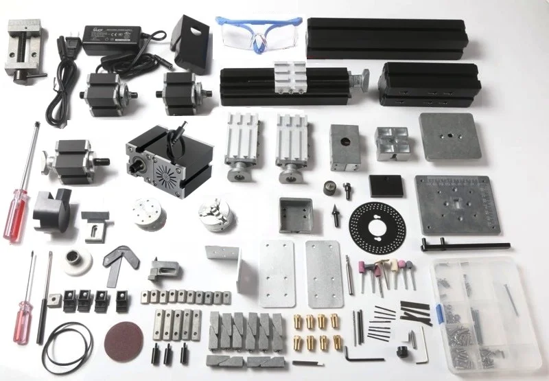 Конструктор модульных станков TRIOD 70М8 8 в 1, металл