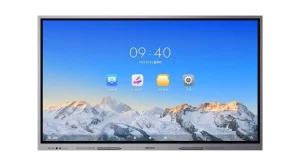 Интерактивная панель с диагональю 75 дюймов, разрешением 4K Ultra HD 3840х2160, 45 касаний, Android 12