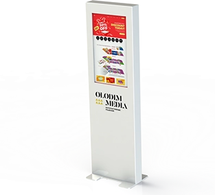 Сенсорная навигационная стойка Olodim-media STATUS 50″