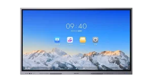 Интерактивная панель с диагональю 65 дюймов, разрешением 4K Ultra HD 3840х2160, 45 касаний, Android 12
