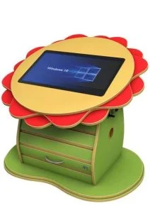 Интерактивный развивающий стол AVKompleks Мulti 3 в форме цветочка