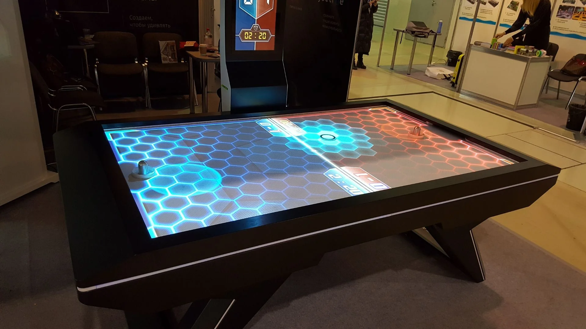 Интерактивный стол UTS аэрохоккей ICEHOOK