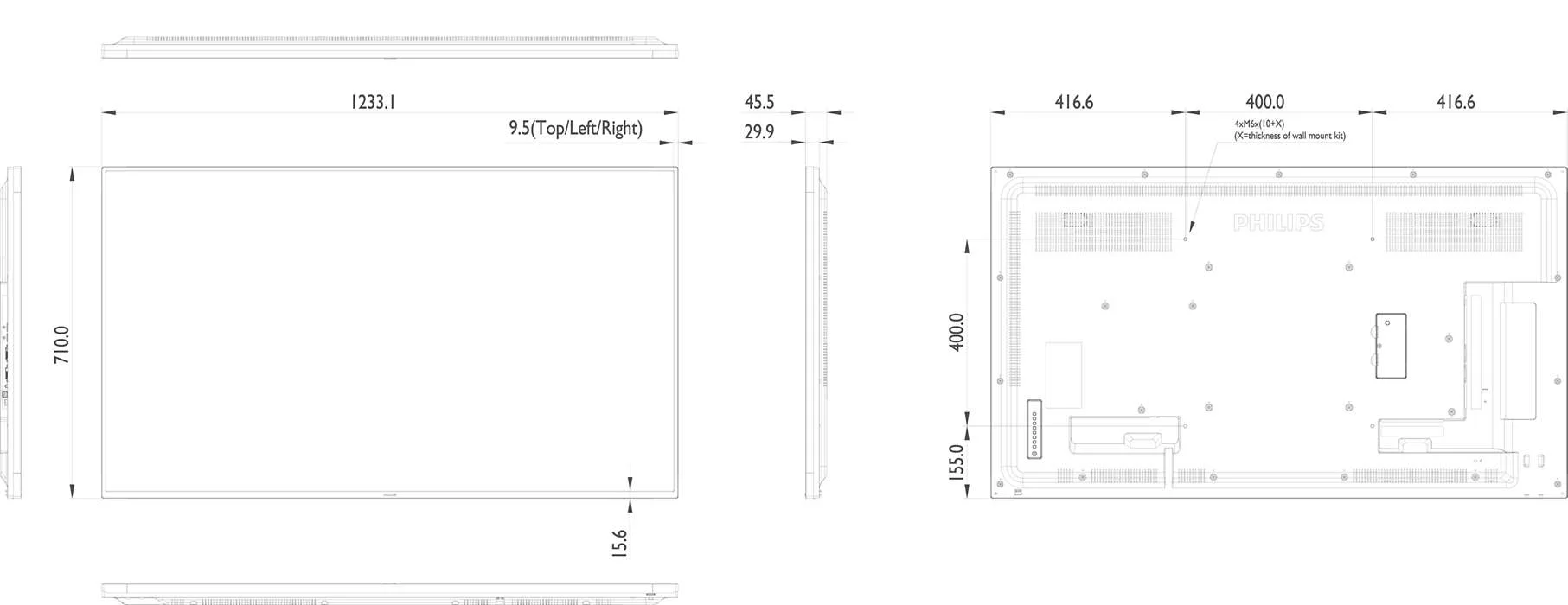 Профессиональная панель Philips 55BDL4050D/00 Профессиональная панель Philips 55BDL4050D/00