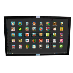 Интерактивная панель с диагональю 55 дюймов,  разрешением 3840х2160 (4K UHD), 20 касаний, приложения для обучения и развития