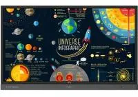 Интерактивная панель с разрешением 3840х2160, яркостью 330 кд/м2, контрастностью 1200:1, 75