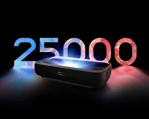 Лазерный УКФ проектор Hisense PX1H с экраном Kauber FCLR.169.221.CLR 99"