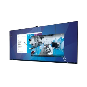 Мультимедийное устройство, состоящее из плотно прилегающих друг к другу сенсорных панелей, с которыми можно работать в многопользовательском режиме.