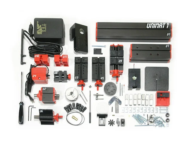 Конструктор модульных станков UNIMAT 1 Classic (6в1). Базовый набор. 160141EDUR