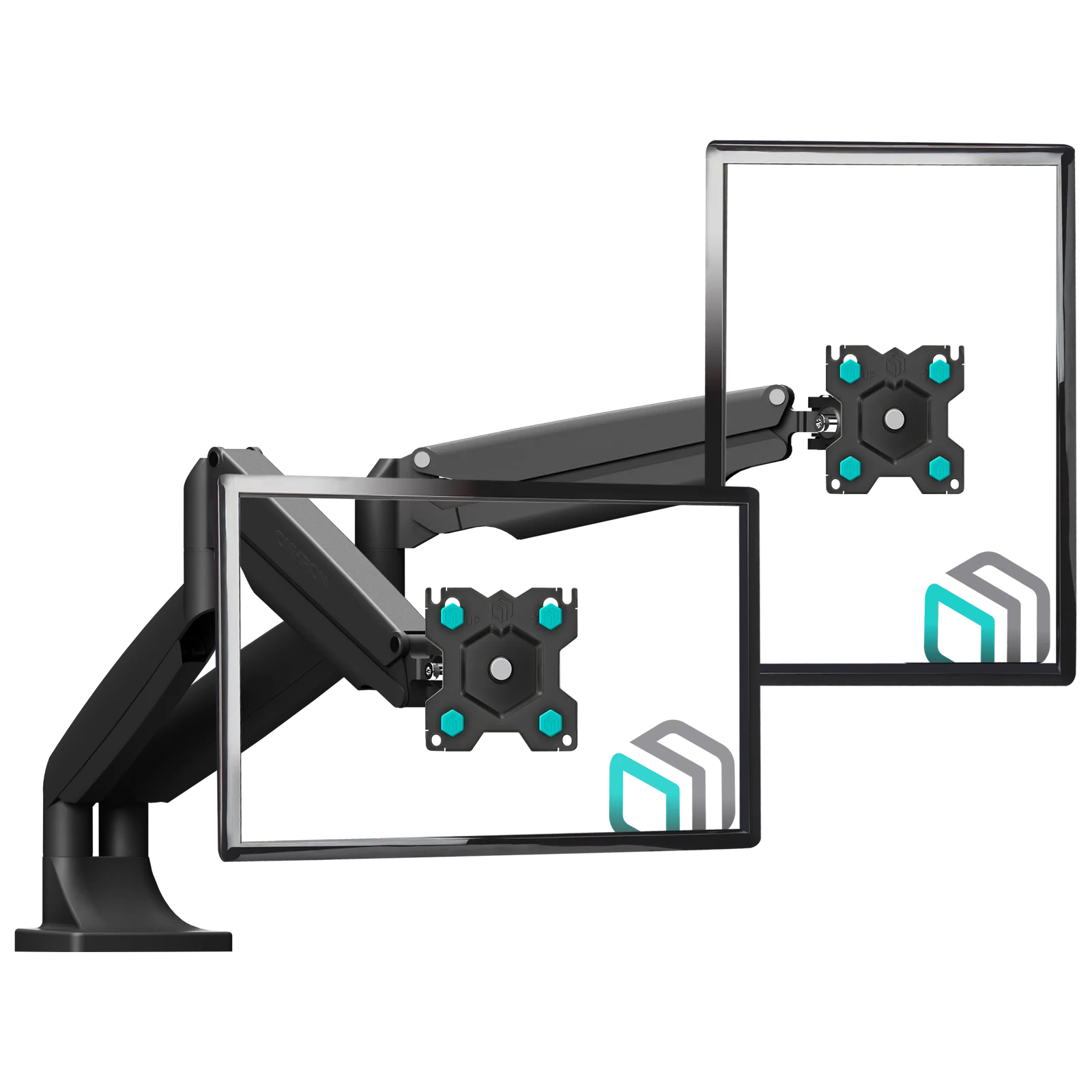 Кронштейн ONKRON для монитора 13"- 32" настольный, чёрный G200