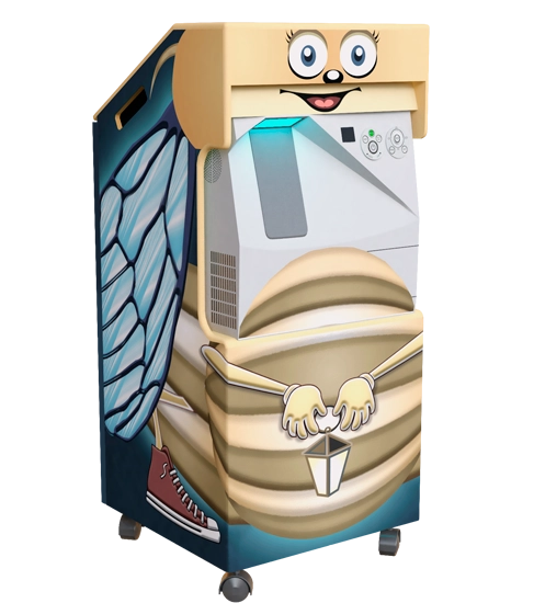 Мобильный интерактивный пол - тумба Interactive Project Светлячок - декор