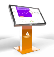 Интерактивный стол BM Group с фасадным стеклом Prototype Glass Premium 55"