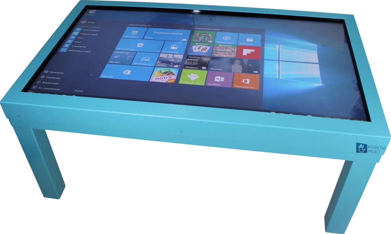 Интерактивный стол Interactive Project Touch 55" (10 касаний, диагональ 140 см)