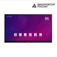 Интерактивная панель TeachTouch ВT70-86U | Диагональ 86 дюймов | разрешение 4K UHD 3840x2160 | 20 одновременных касаний | Android 11