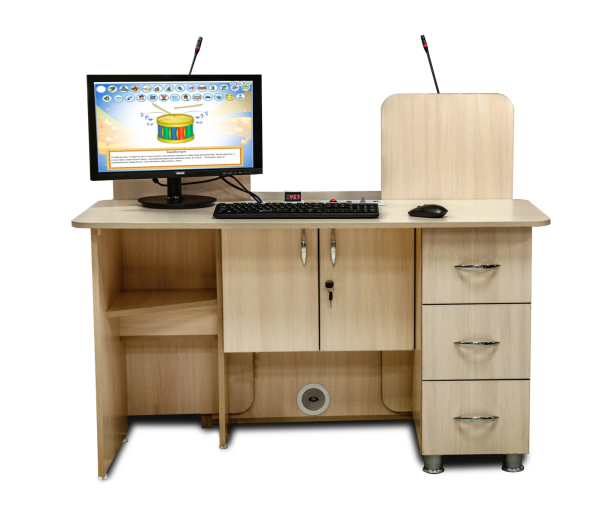 Интерактивный мультимедийный логопедический комплекс-стол «Logo Prof» из серии «Кисельковое царство»