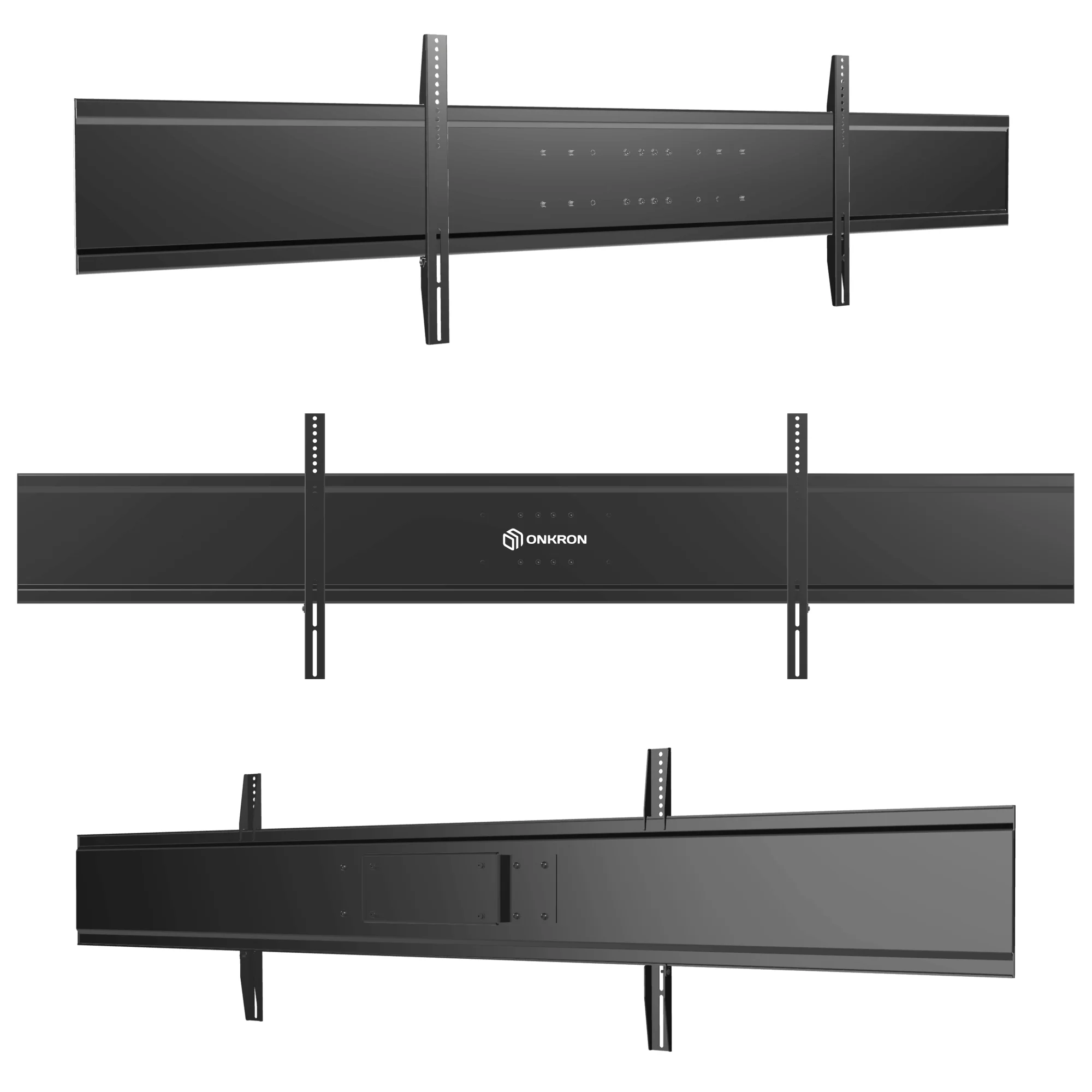 ONKRON двойная VESA-панель для мобильной стойки, ADV-1881, чёрный