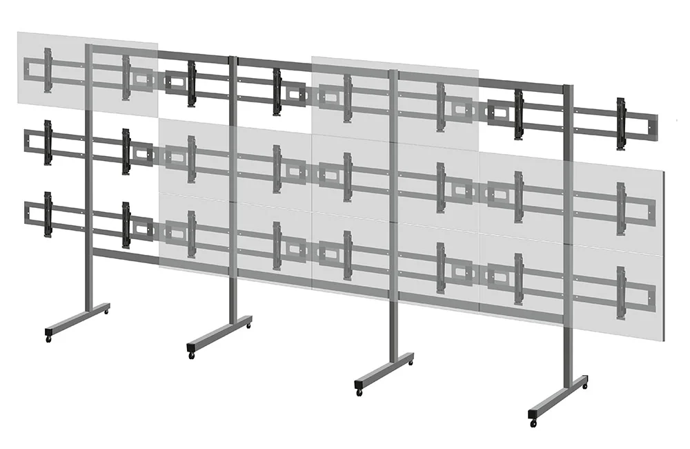 Модульные стойки для видеостен Wize Pro 46-55" MFVW55G3