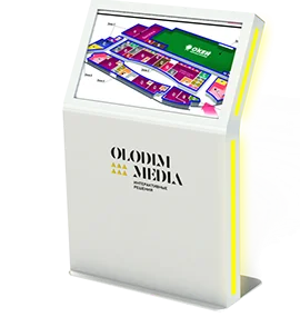 Сенсорная навигационная стойка Olodim-media NAVI 43″