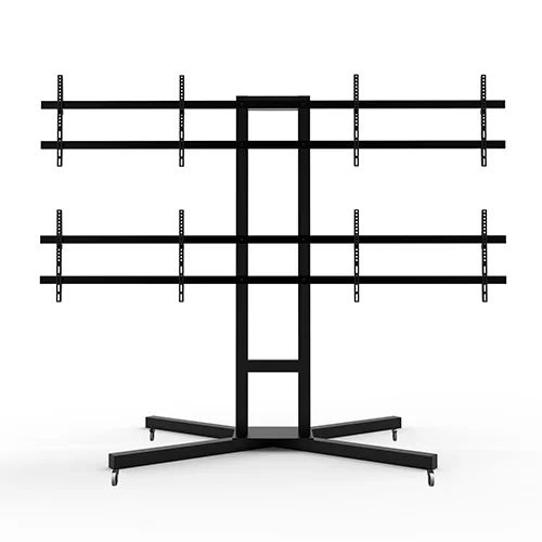 Напольная мобильная стойка InterTouch для видеостен 4 панели