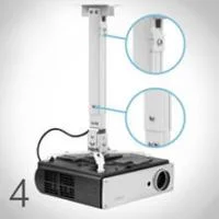 Крепление для проектора CS-PRS-2XL (штанга 550-1600 мм) потолочное