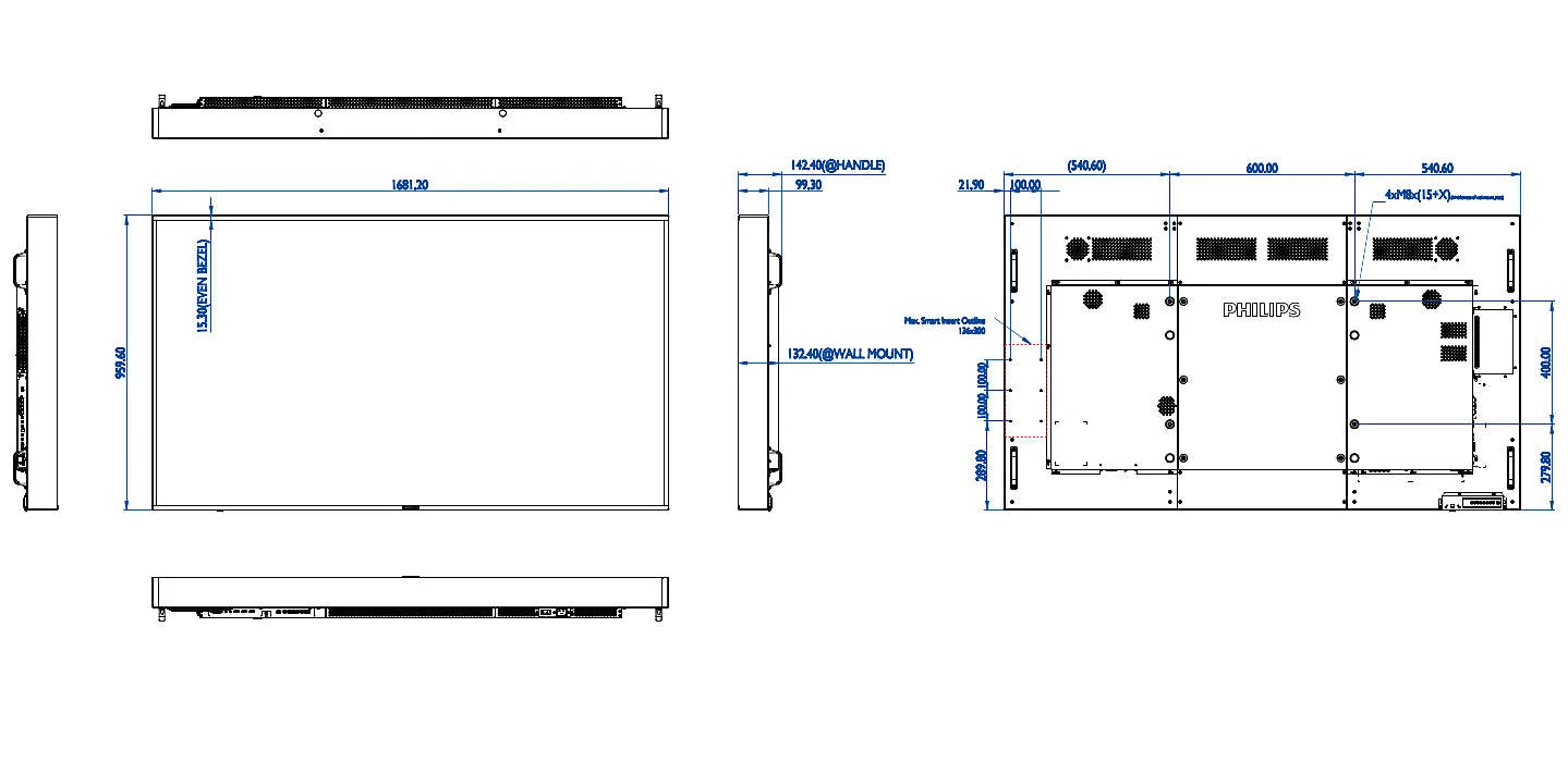 Профессиональная панель Philips 75BDL3003H/00 Профессиональная панель Philips 75BDL3003H/00