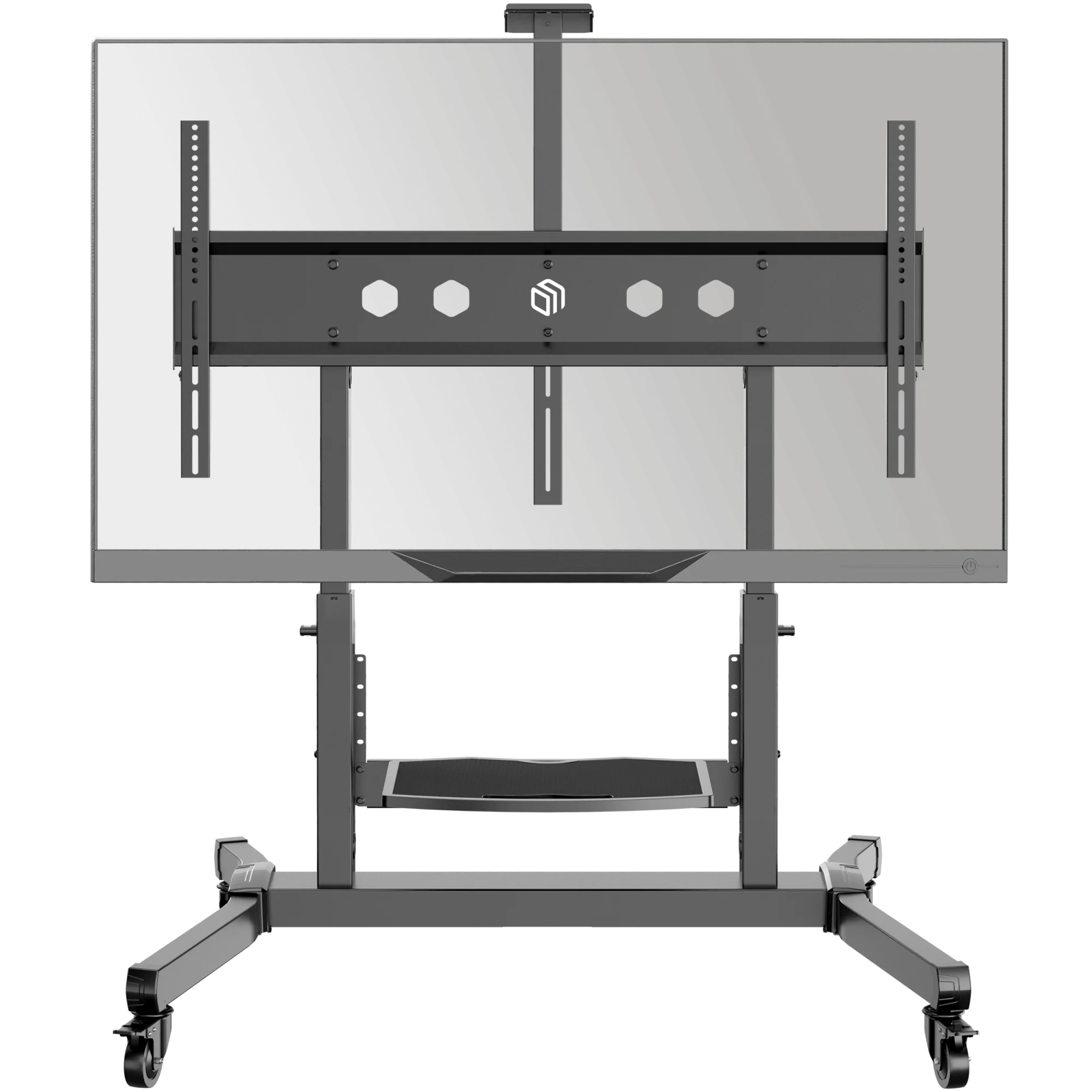 Мобильная стойка ONKRON для телевизора с кронштейном 50"-100", чёрная TS1991