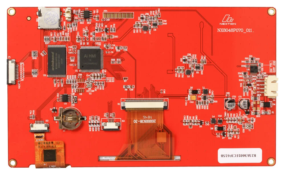 Цветной сенсорный дисплей Nextion Intelligent 7” / 800×480