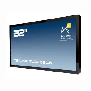 Интерактивная панель с диагональю 32 дюйма, разрешением 1920х1080 и поддержкой 30 касаний
