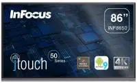 Интерактивная панель InFocus JTouch INF8650 предназначена как для сферы образования - школ, вузов, учебных центров, так и для корпоративного сегмента, может быть установлена в переговорных комнатах и кабинетах руководителей высшего звена.