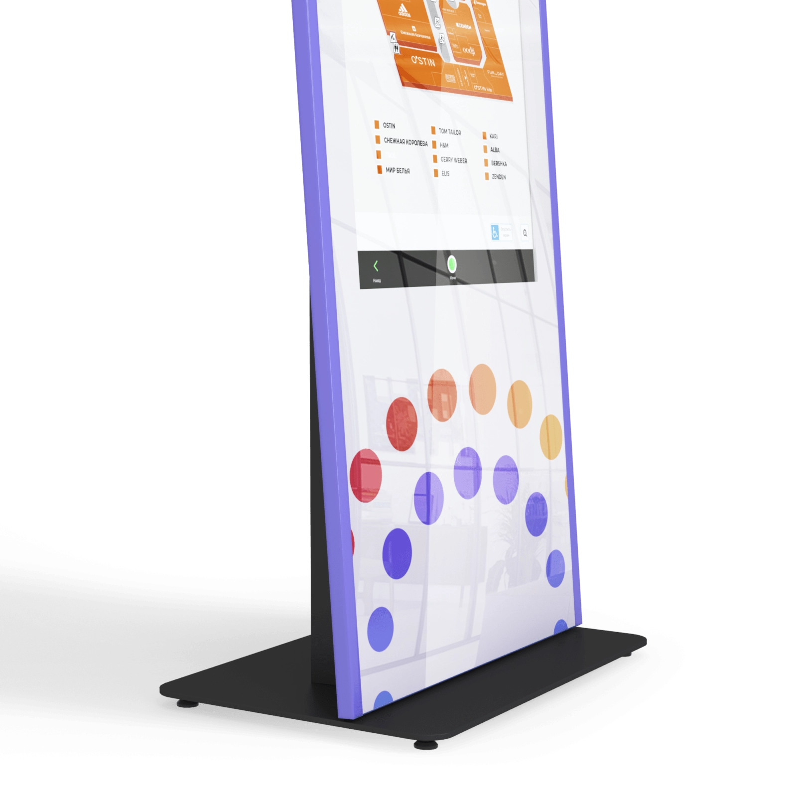 Сенсорный информационный киоск УЛЬТРА 55″