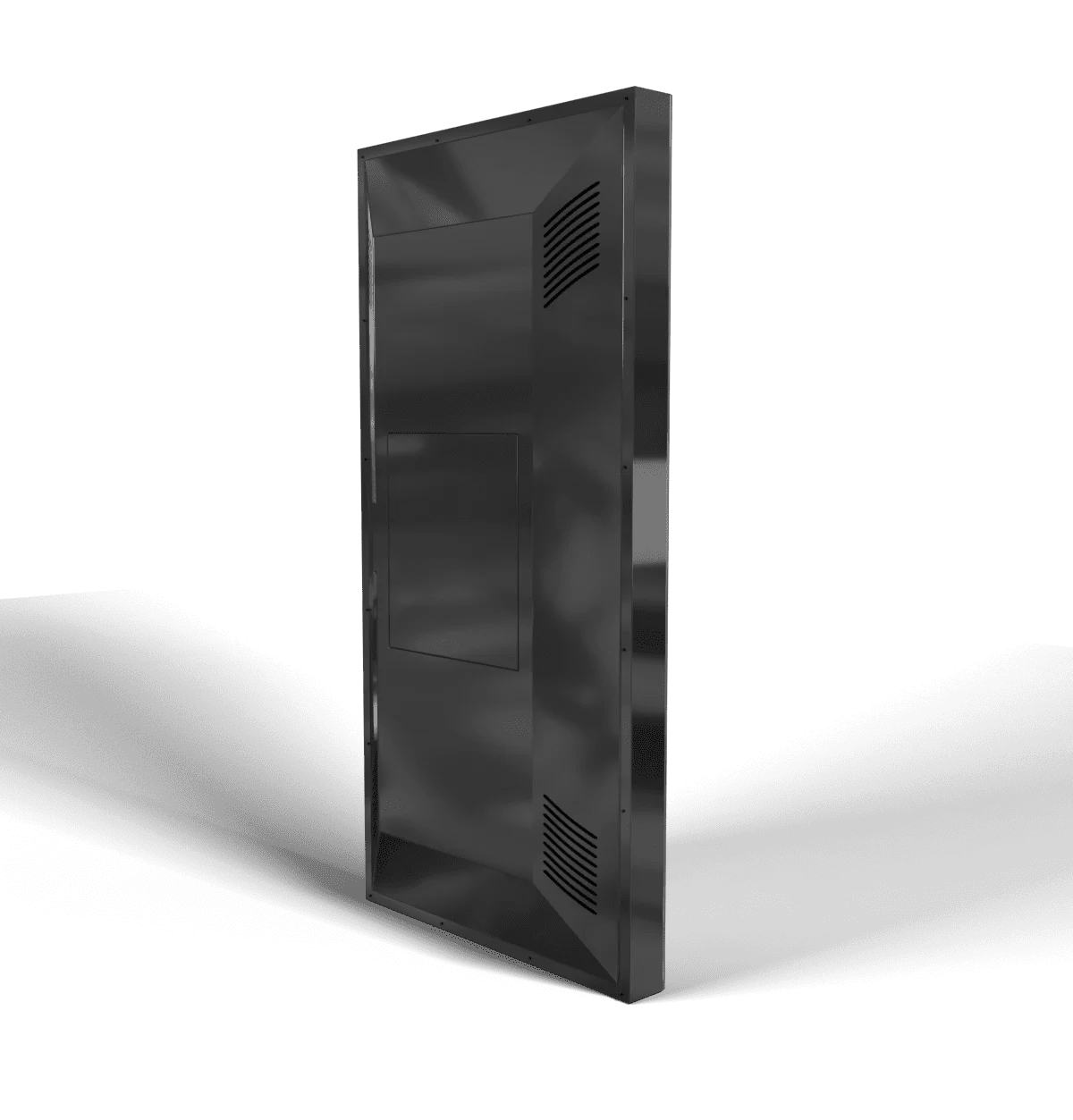 Настенный сенсорный киоск NEO GLASS 43" с фасадным стеклом