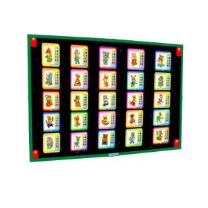 Интерактивная панель с диагональю 55 дюймов, разрешением 3840х2160 (4K UHD), 20 касаний, приложения для обучения и развития