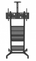 Мобильная стойка Wize Pro M75 для широкоформатных и интерактивных панелей 32”– 75”