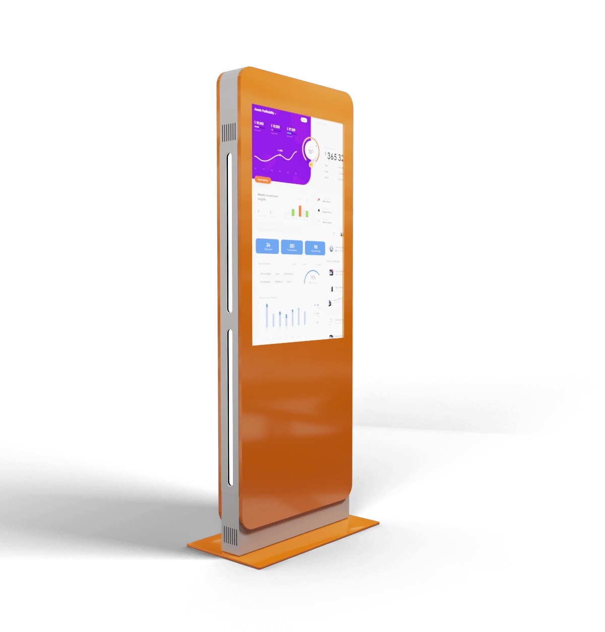 Сенсорный киоск Duo 43" двусторонний