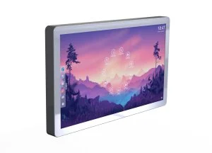 Интерактивная панель с диагональю экрана 75 дюймов, разрешение 3840х2160 (4К), инфракрасная рамка 20 касаний