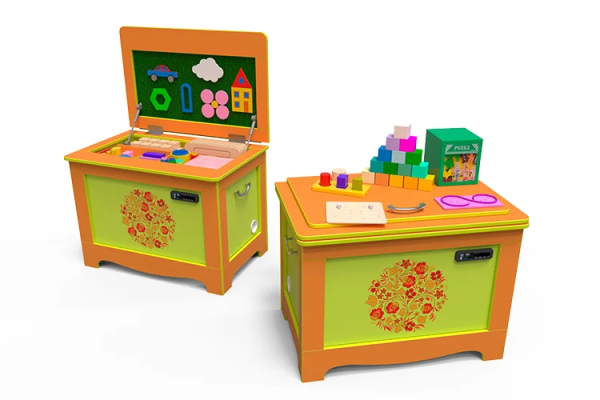 Логопедический комплекс AVKompleks Сундучок для развития мелкой моторики