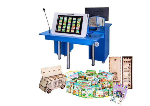 Интерактивный мультимедийный логопедический комплекс-стол «Logo Standart Plus» из серии «Кисельковое царство»