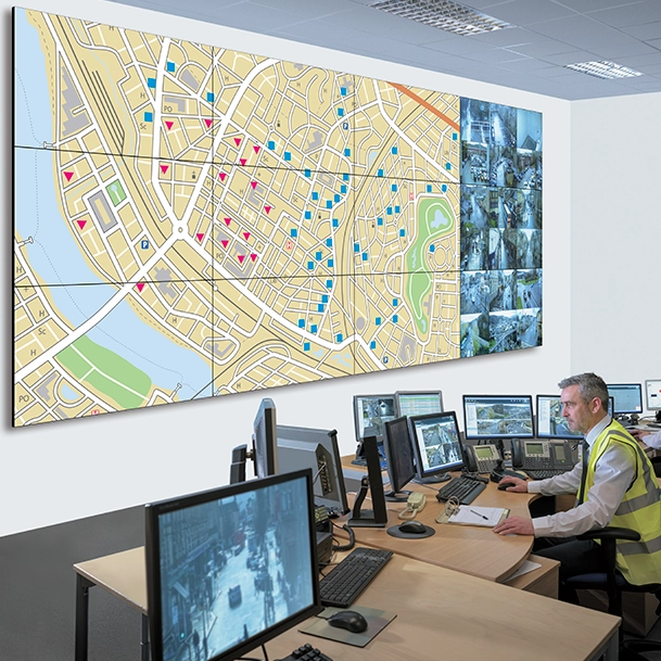 Видеостена Sharp PN-V701 4х4